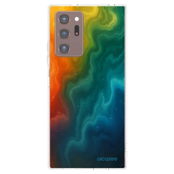 Picasee silikonowe przeźroczyste etui na Samsung Galaxy Note 20 Ultra - Solar