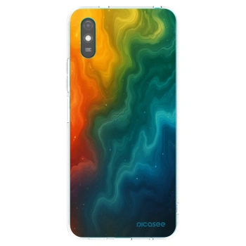 Picasee silikonowe przeźroczyste etui na Xiaomi Redmi 9A - Solar