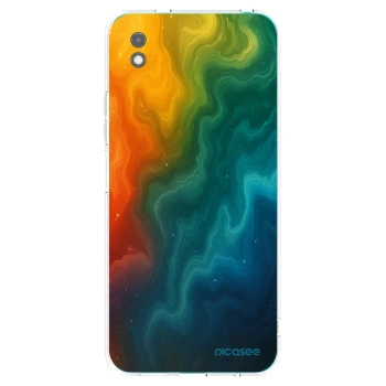 Picasee silikonowe czarne etui na Xiaomi Redmi 9A - Solar