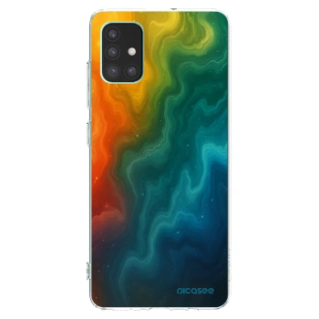 Picasee silikonowe przeźroczyste etui na Samsung Galaxy M51 M515F - Solar