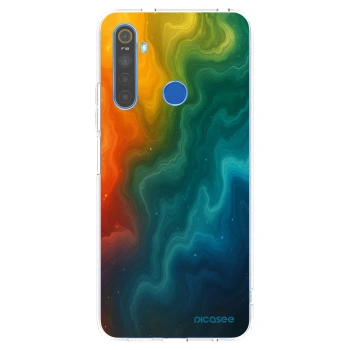 Picasee silikonowe przeźroczyste etui na Realme 5 - Solar