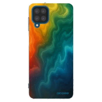 Picasee silikonowe przeźroczyste etui na Samsung Galaxy A12 A125F - Solar