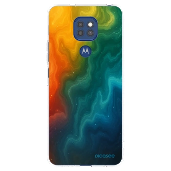 Picasee silikonowe przeźroczyste etui na Motorola Moto G9 Play - Solar