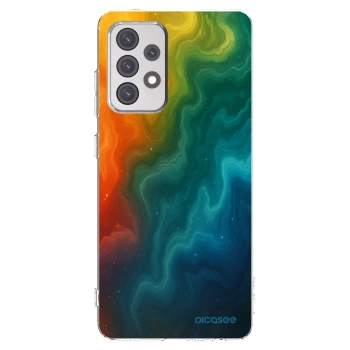 Picasee silikonowe przeźroczyste etui na Samsung Galaxy A52 5G A525F - Solar