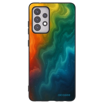 Picasee silikonowe czarne etui na Samsung Galaxy A52 5G A525F - Solar