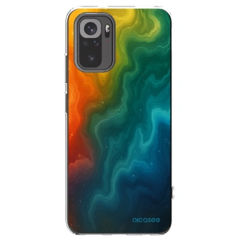 Picasee silikonowe przeźroczyste etui na Xiaomi Redmi Note 10S - Solar