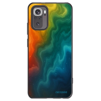 Picasee silikonowe czarne etui na Xiaomi Redmi Note 10S - Solar