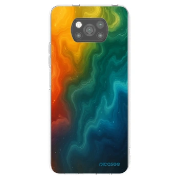 Picasee silikonowe czarne etui na Xiaomi Poco X3 Pro - Solar