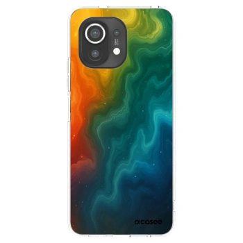 Picasee silikonowe przeźroczyste etui na Xiaomi Mi 11 - Solar