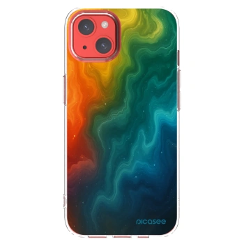 Picasee silikonowe przeźroczyste etui na Apple iPhone 13 - Solar