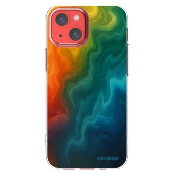 Picasee silikonowe przeźroczyste etui na Apple iPhone 13 mini - Solar