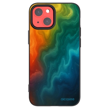 Picasee silikonowe czarne etui na Apple iPhone 13 mini - Solar