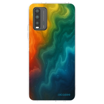 Picasee silikonowe czarne etui na Xiaomi Redmi 9T - Solar