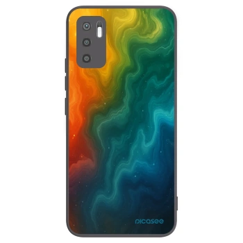 Picasee silikonowe czarne etui na Xiaomi Redmi Note 10 5G - Solar