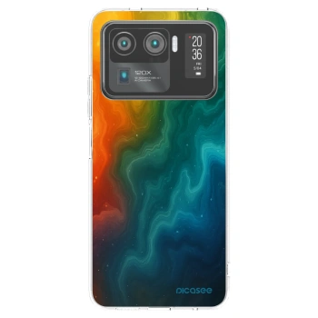 Picasee silikonowe przeźroczyste etui na Xiaomi Mi 11 Ultra - Solar