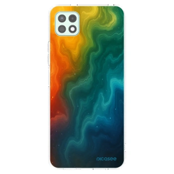 Picasee silikonowe przeźroczyste etui na Samsung Galaxy A22 A226B 5G - Solar