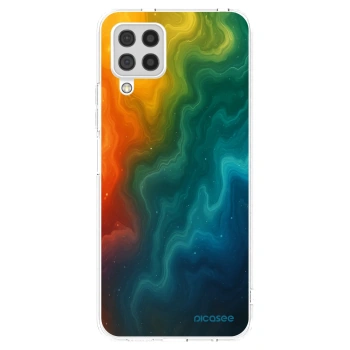 Picasee silikonowe przeźroczyste etui na Samsung Galaxy A22 A225F 4G - Solar