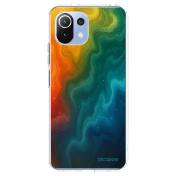 Picasee silikonowe przeźroczyste etui na Xiaomi 11 Lite 5G NE - Solar