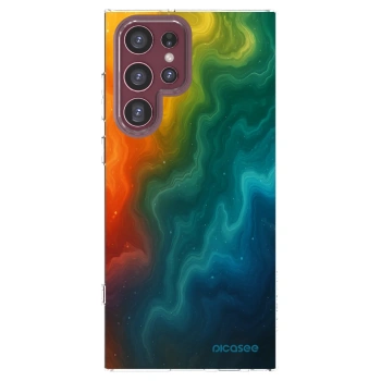 Picasee silikonowe przeźroczyste etui na Samsung Galaxy S22 Ultra 5G - Solar