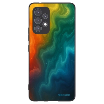 Picasee silikonowe czarne etui na Samsung Galaxy A53 5G A536 - Solar