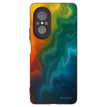 Picasee silikonowe czarne etui na Huawei Nova 9 SE - Solar