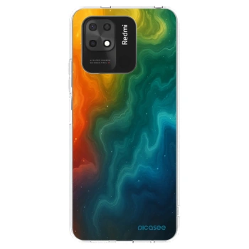 Picasee silikonowe przeźroczyste etui na Xiaomi Redmi 10C - Solar