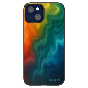 Picasee silikonowe czarne etui na Apple iPhone 14 - Solar