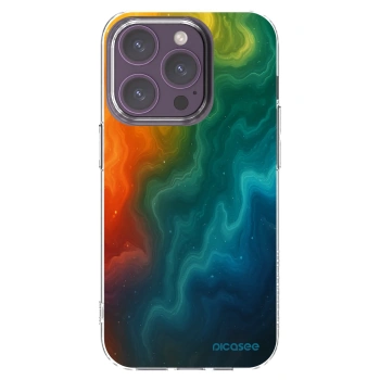 Picasee silikonowe przeźroczyste etui na Apple iPhone 14 Pro - Solar