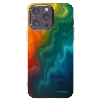 Picasee silikonowe przeźroczyste etui na Apple iPhone 14 Pro Max - Solar