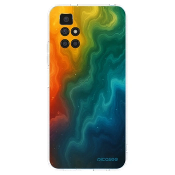 Picasee silikonowe przeźroczyste etui na Xiaomi Redmi 10 (2022) - Solar