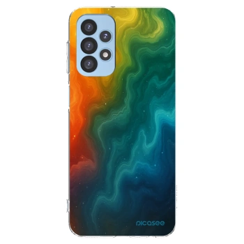 Picasee silikonowe przeźroczyste etui na Samsung Galaxy A23 A235F 4G - Solar