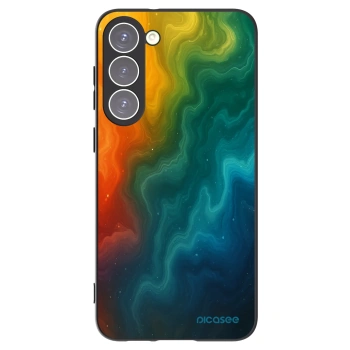 Picasee silikonowe czarne etui na Samsung Galaxy S23+ 5G - Solar
