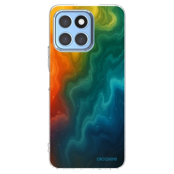 Picasee silikonowe przeźroczyste etui na Honor X6 - Solar
