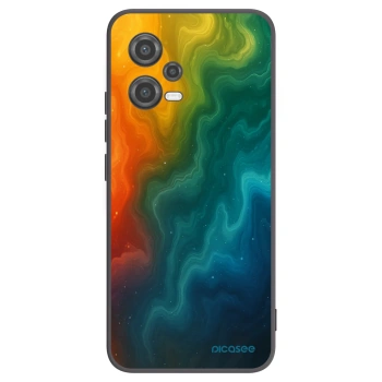 Picasee silikonowe czarne etui na Xiaomi Poco X5 - Solar