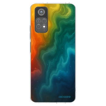 Picasee silikonowe przeźroczyste etui na Xiaomi Redmi Note 11S 5G - Solar