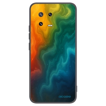 Picasee silikonowe czarne etui na Xiaomi 13 Pro - Solar