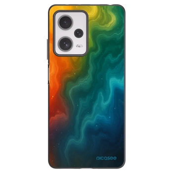 Picasee silikonowe czarne etui na Xiaomi Redmi Note 12 Pro+ 5G - Solar