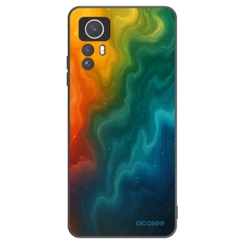 Picasee silikonowe czarne etui na Xiaomi Redmi Note 12S - Solar