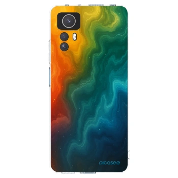 Picasee silikonowe przeźroczyste etui na Xiaomi Redmi Note 12S - Solar