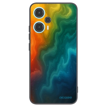 Picasee silikonowe czarne etui na Xiaomi Poco F5 - Solar