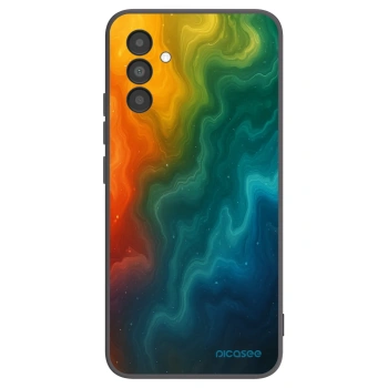 Picasee silikonowe czarne etui na Samsung Galaxy A04s A047F - Solar