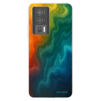Picasee silikonowe przeźroczyste etui na Xiaomi Poco F5 Pro 5G - Solar