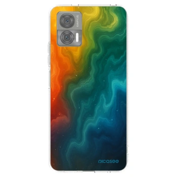 Picasee silikonowe przeźroczyste etui na Motorola Edge 30 Neo - Solar