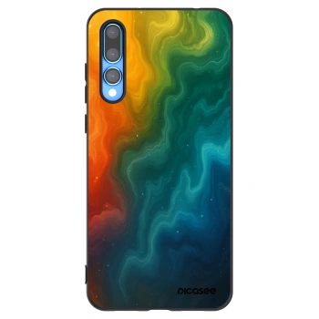 Picasee silikonowe czarne etui na Huawei P20 Pro - Solar