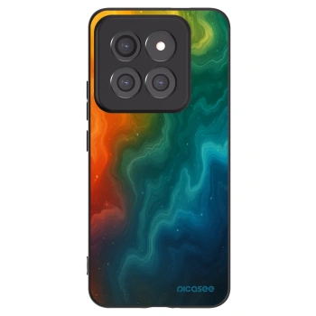 Picasee silikonowe czarne etui na Xiaomi 14 Pro - Solar