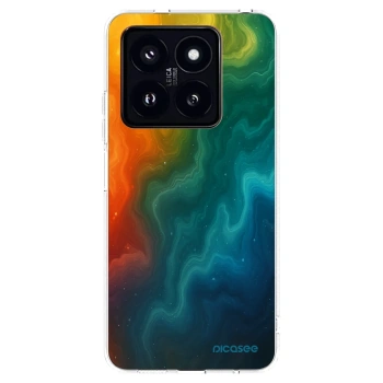 Picasee silikonowe przeźroczyste etui na Xiaomi 14 Pro - Solar