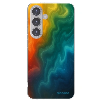 Picasee silikonowe przeźroczyste etui na Samsung Galaxy S24 S921B 5G - Solar