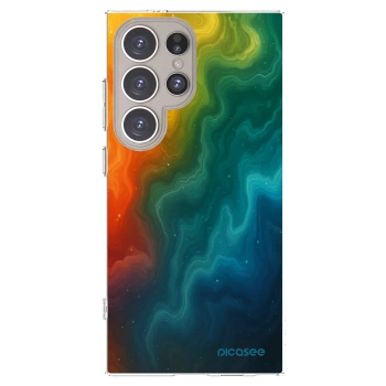 Picasee silikonowe przeźroczyste etui na Samsung Galaxy S24 Ultra S928B 5G - Solar