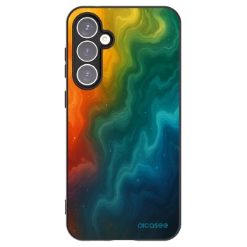 Picasee silikonowe czarne etui na Samsung Galaxy S23 FE S711B - Solar