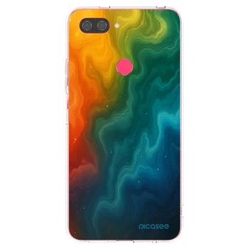 Picasee silikonowe przeźroczyste etui na Xiaomi Mi 8 Lite - Solar